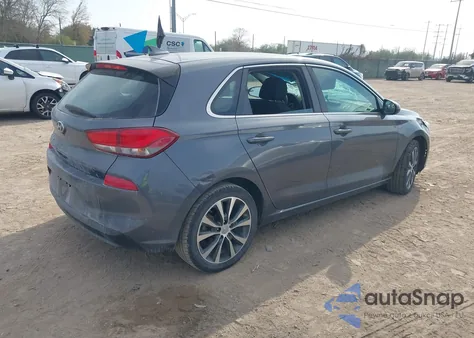 2019 Hyundai Elantra Gt from USA, damaged, VIN KMHH35LE8KU088639